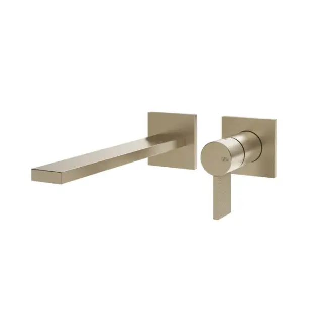 Gessi Inverso Rigato Смеситель для раковины встраиваемый, без вн. части, цвет: finox brushed nickel 73688#149