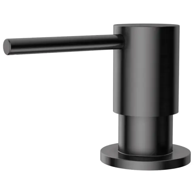 Omoikiri OM-08-GM Дозатор для кухни встраиваемый цвет: вороненная сталь 4995086