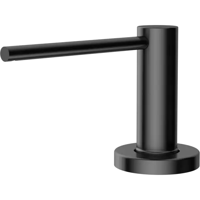 Omoikiri OM-10-GM Дозатор для кухни встраиваемый цвет: вороненная сталь 4995108