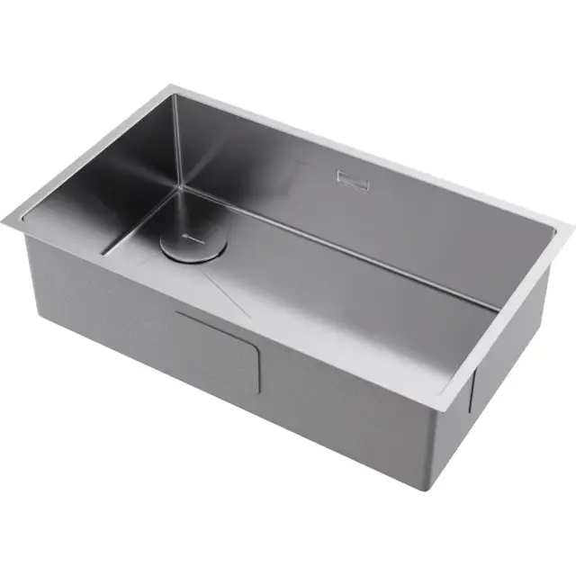 Omoikiri Taki 74-U/IF-L Side-IN Кухонная мойка из нержавеющей стали 74x44 см, цвет: нерж. сталь 4997471