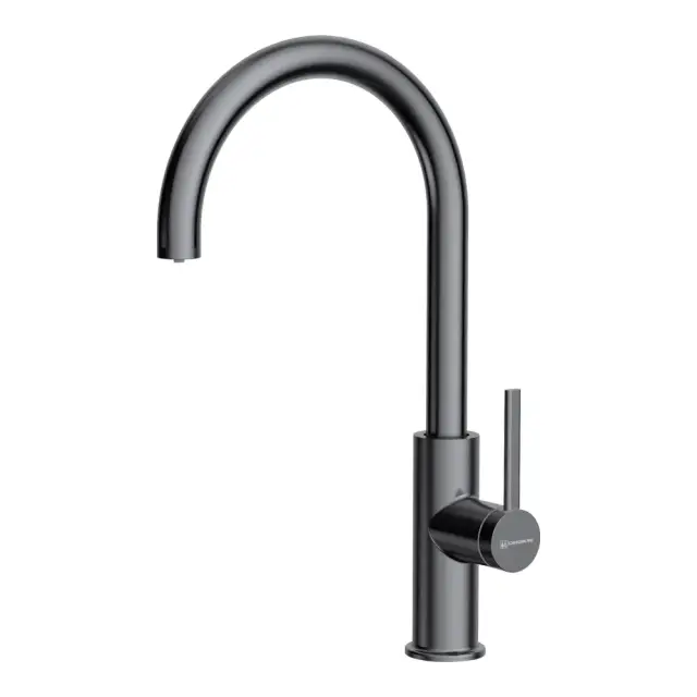Omoikiri Okawa 2 Plus-GM Смеситель для кухни с подключением фильтра цвет: вороненная сталь 4994550