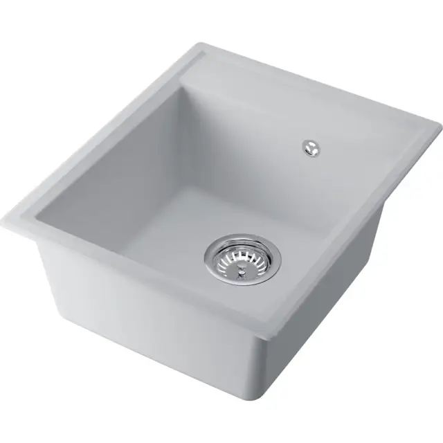 Omoikiri Daisen 42-WH Кухонная мойка из Artgranit 42x51 см, цвет: белый 4997520