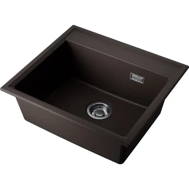 Omoikiri Daisen 57-ES Кухонная мойка из Artgranit 57x51 см, цвет: espresso 4997310