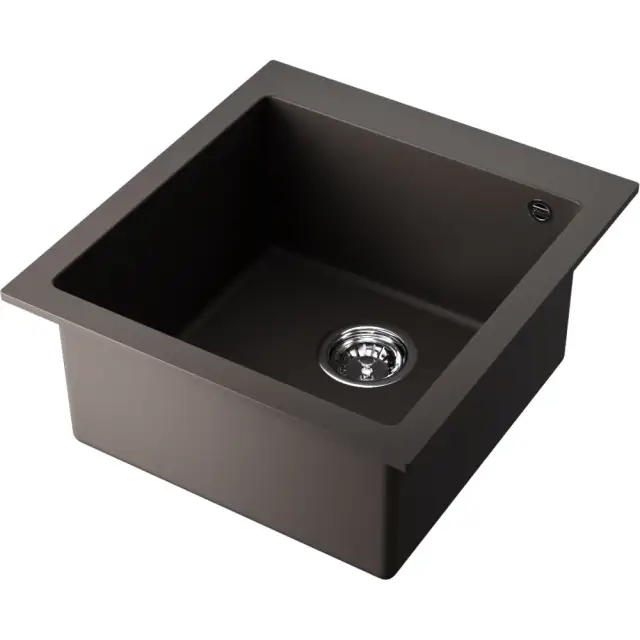 Omoikiri Bosen 47-ES Кухонная мойка из Tetogranit 47x50 см, цвет: espresso 4997207
