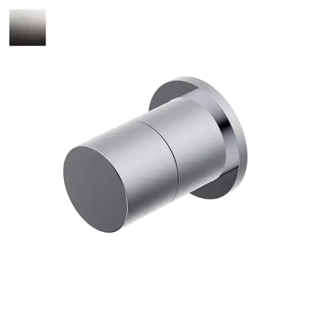 Ritmonio Diametro35 S Переключатель потоков встраиваемый для душа, на 3 потреб., цвет: ix brushed PR52LB221IX