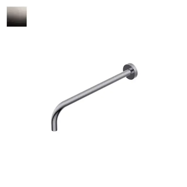 Ritmonio Reverso Кронштейн настенный для верхнего душа 35 см, цвет: blx brushed black chrome Q0BA6068BLX