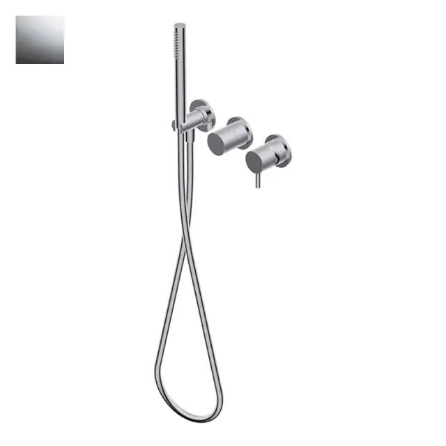 Ritmonio Diametro35 S Смеситель для душа, на 3 потребителя, внешняя часть, цвет: crl chrome PR52GG201CRL