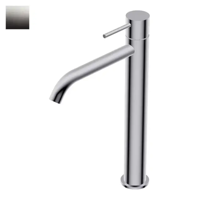 Ritmonio Diametro35 S Смеситель для раковины высокий, без д/к, излив 16,7 см, цвет: ix brushed PR52AF201IX