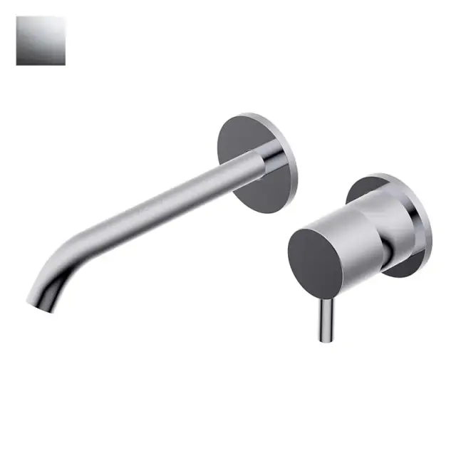 Ritmonio Diametro35 S Смеситель для раковины встраив., излив 19,3 см, внеш. часть, цвет: crl chrome PR52AL202CRL