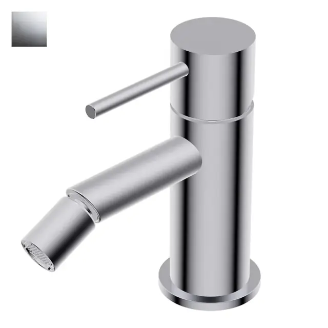 Ritmonio Diametro35 S Смеситель для биде без донного клапана, излив 9,9 см, цвет: crl chrome PR52BA201CRL