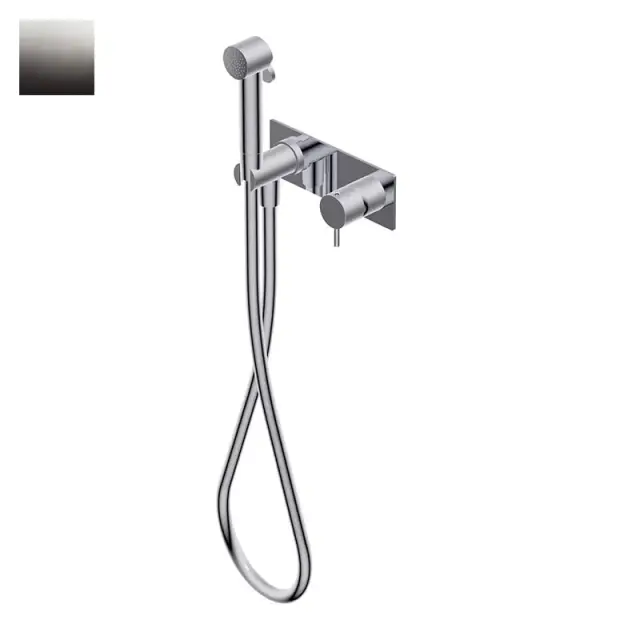 Ritmonio Diametro35 S Гигиенический душ со смесителем, внешняя часть, цвет: ix brushed 7ANB101IX