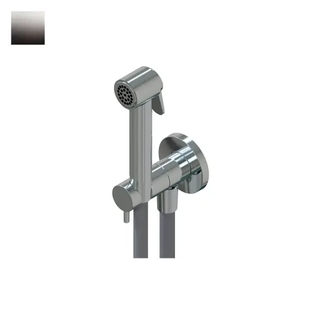 Ritmonio Shower System Гигиенический душ с запорным вентилем, цвет: ix brushed 72J026IX