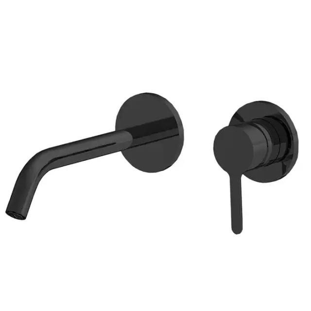 Fima Carlo Frattini Snap Смеситель для раковины встр., внешняя часть, излив 15,8 см, цвет black matt F3121WX8NS