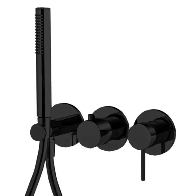 Fima Carlo Frattini Spillo Up Смеситель для душа, внешняя часть с душевым компл, цвет: black matt F3049WX8NS