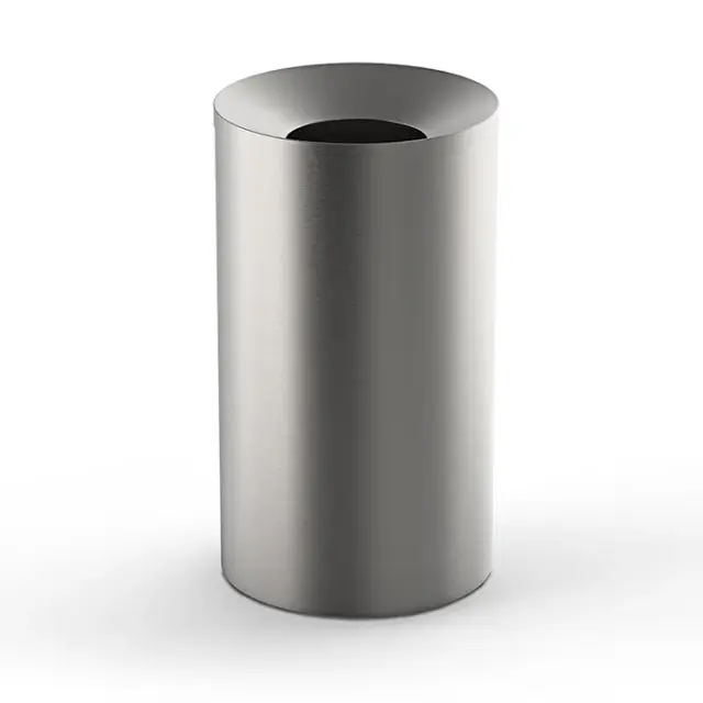 Decor Walther Basic DW 240 Ведро для мусора напольное d40x70h см, цвет: нержавеющая сталь матовая 0615676