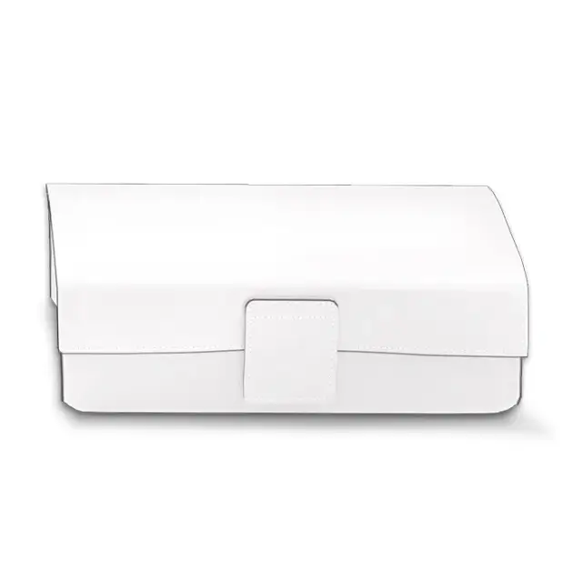 Decor Walther Nappa UTBD Универсальная коробка, настольная, натуральная кожа, цвет: белый матовый 0938650