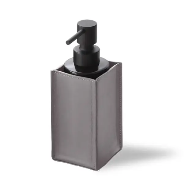 Decor Walther Nappa SSP Дозатор для мыла, настольный, чехол из нат. кожи, цвет: черный 0939093