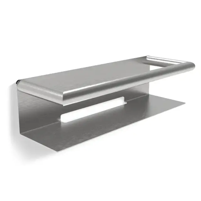 Decor Walther Mikado DA Полка металлическая 30x10 см, подвесная, цвет: нержавеющая сталь матовая 0863976