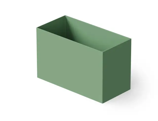 Dea Design Single Ванна из Solid Surface отдельностоящая 100x58 см, сидячая, с переливом, цвет: mint DD8702 1000 12