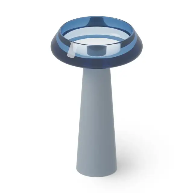 Dea Design Pedestal Basin Раковина напольная d54,5х90h см, без перел., выпуск в пол, цвет:royal blue DD2046 545 R7