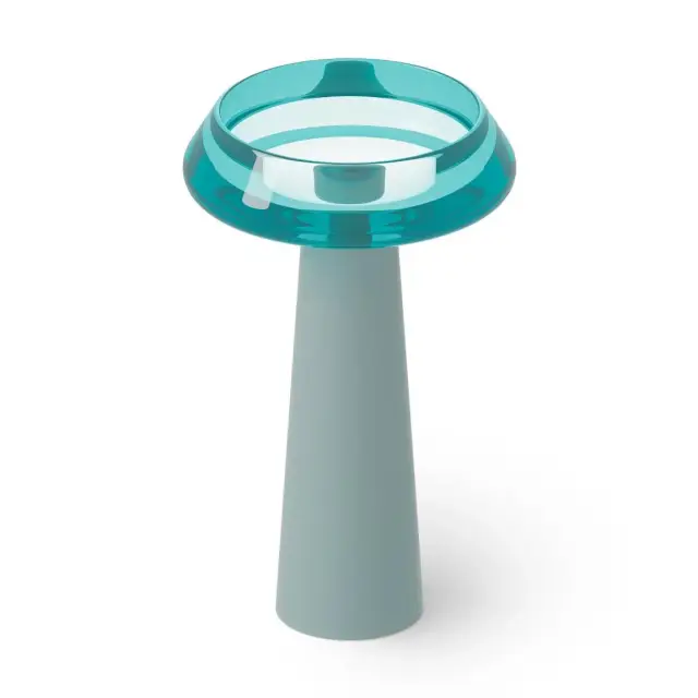 Dea Design Pedestal Basin Раковина напол. d54,5х90h см, без перел., вып. в пол, цвет:lake water blue DD2046 545 R8