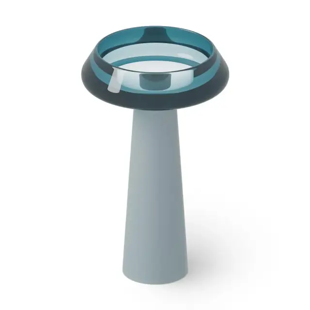 Dea Design Pedestal Basin Раковина напольная d54,5х90h см, без перел., выпуск в пол, цвет: dark blue DD2046 545 R11