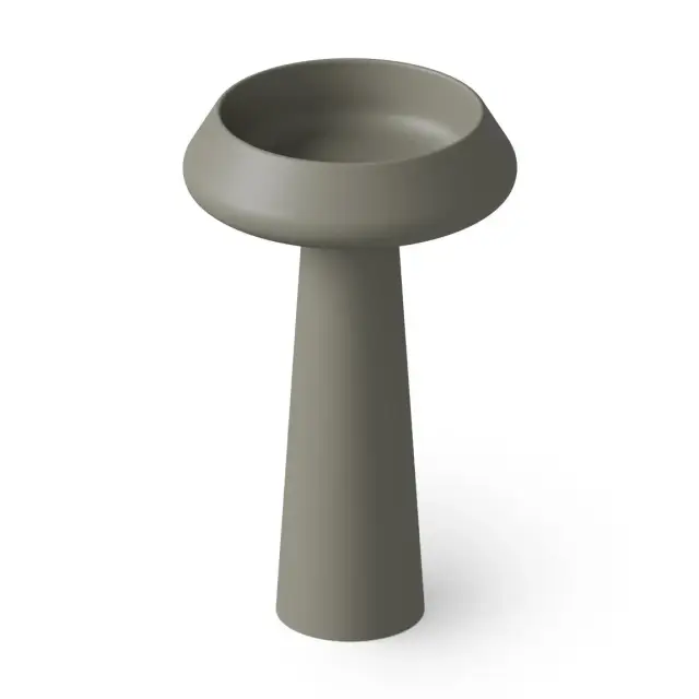 Dea Design Pedestal Basin Раковина напольная d54,5х90h см, без перел., выпуск в пол, цвет:light grey DD2046 545 4