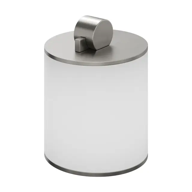 Bertocci Officina 3.16 Контейнер для хранения 8x11h см с крышкой, полимерная колба, цвет: белый 116 3933 0000