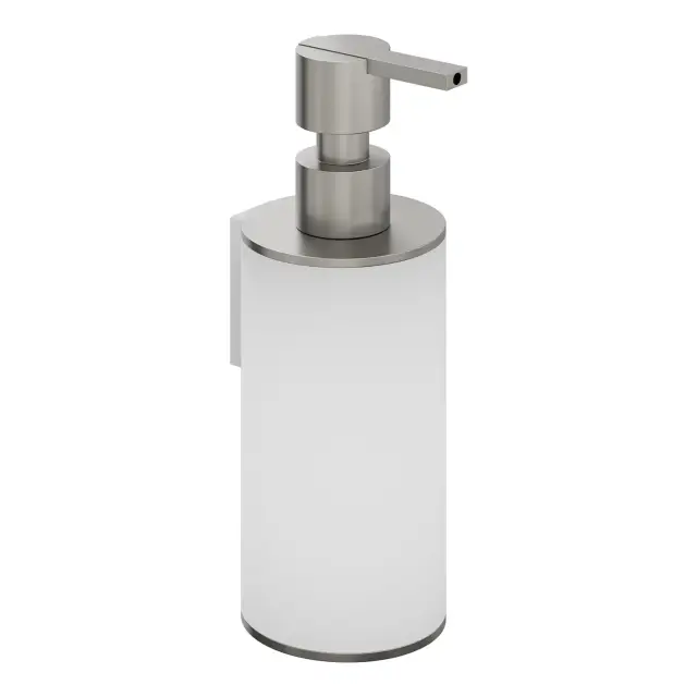Bertocci Officina 3.16 Дозатор жидкого мыла, подвесной, полимерная колба, цвет: нержавеющая сталь 116 3959 0000