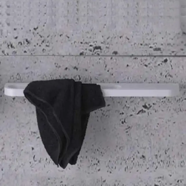 Knief Полка подвесная с полотенцедержателем 50х8х2h см, цвет: белый матовый 0600-282-01