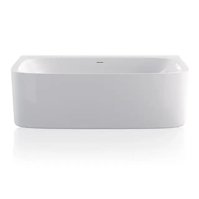 Knief Wall Ванна из Acrylic пристенная 190х99 см, слив по центру, цвет: белый глянцевый 0100-271