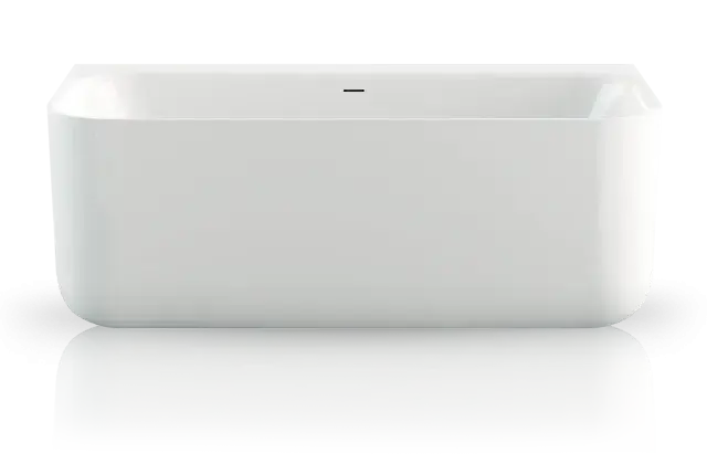 Knief Tidy Ванна из Acrylic пристенная 180х80 см, акрил, слив по центру, цвет: белый глянцевый 0100-242