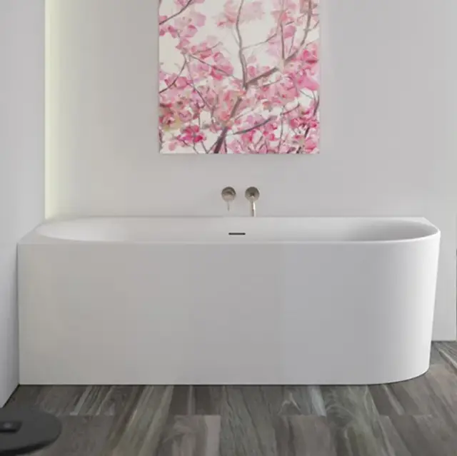 Knief Fresh Ванна из Acrylic угловая 180х80 см, правая, слив по центру, цвет: белый глянцевый 0100-233-06SWG white