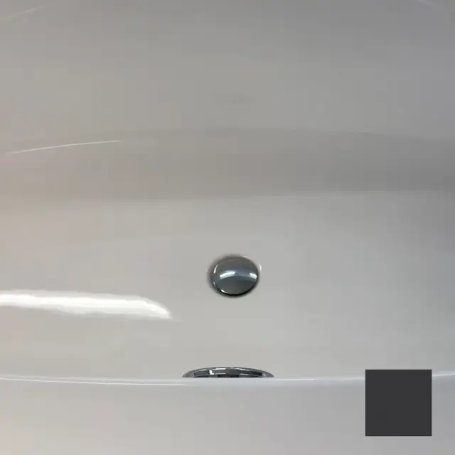 Knief Слив-перелив для ванны, цвет: черный матовый 0100-091-06S BM