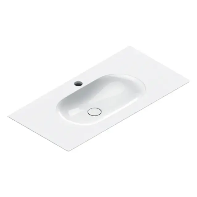 Catalano Sfera Раковина накладная 100х50 см, 1 отверстие под смеситель, цвет: белый глянцевый 0521011001