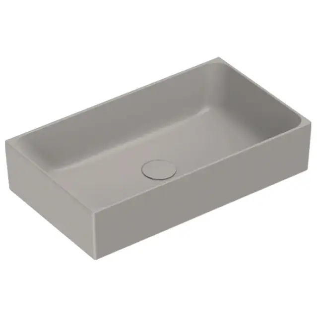 Catalano Premium Раковина чаша 60х35 см, без перелива, цвет: tortora satinato 0222600032