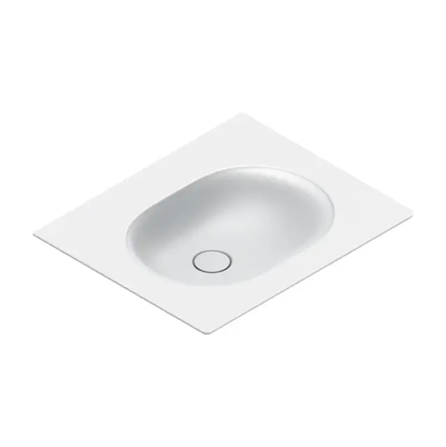 Catalano Sfera Раковина накладная 60х50 см, без перелива и отверстия под смеситель, цвет: белый мат. 0520610021