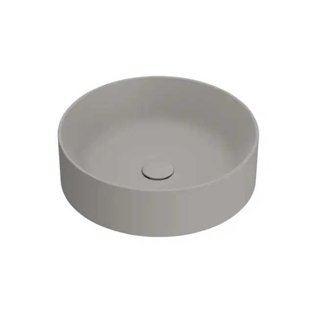 Catalano Zero Раковина чаша d45 см, без перелива, цвет: tortora satinato 0123450032