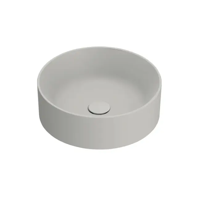 Catalano Zero Раковина чаша d40 см, без перелива, цвет: cemento satinato 0123400023