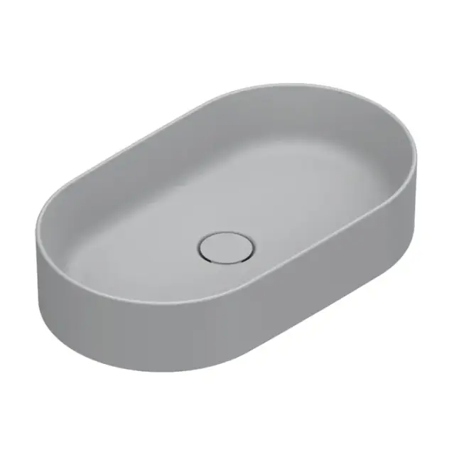 Catalano Zero Раковина чаша 60х35 см, без перелива, цвет: cemento satinato 0122600023