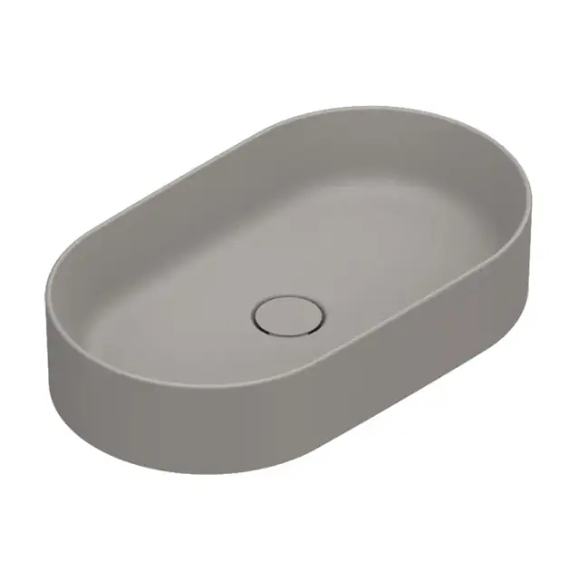 Catalano Zero Раковина чаша 60х35 см, без перелива, цвет: tortora satinato 0122600032