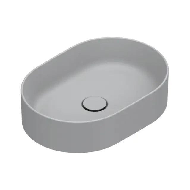 Catalano Zero Раковина чаша 50х35 см, без перелива, цвет: cemento satinato 0122500023