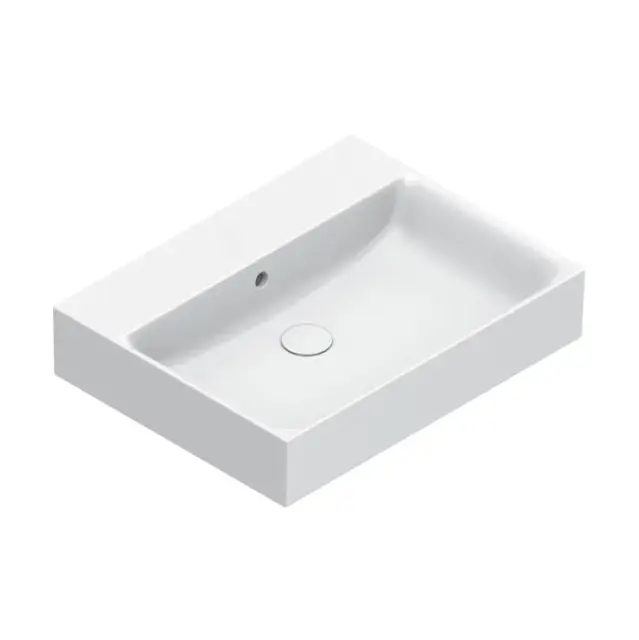 Catalano Premium Раковина подвесная 60х47 см, без отверстия под смеситель, перелив, цвет: белый мат. 0220600021