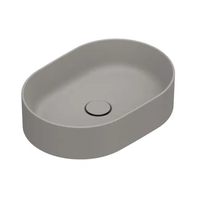 Catalano Zero Раковина чаша 50х35 см, без перелива, цвет: tortora satinato 0122500032