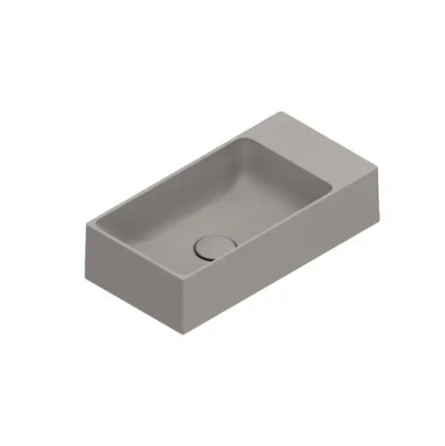 Catalano Premium Раковина подвесная 50х25 см, без отверстия под смеситель, цвет: tortora satinato 0220520032