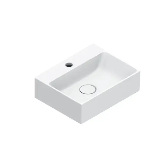 Catalano Premium Раковина подвесная 45х35 см, 1 отверстие под смеситель, цвет: белый глянцевый 0220451001