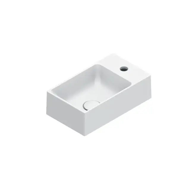 Catalano Premium Раковина подвесная 40х23 см, 1 отверстие под смеситель, цвет: белый матовый 0220411021