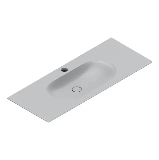 Catalano Sfera Раковина накладная 125х50 см, 1 отверстие под смеситель, цвет: cemento satinato 0521261023