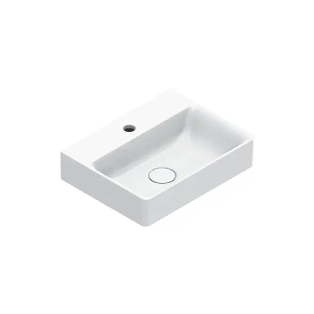 Catalano Green Раковина подвесная 45х35 см, 1 отверстие под смеситель, цвет: белый глянцевый 0420451001