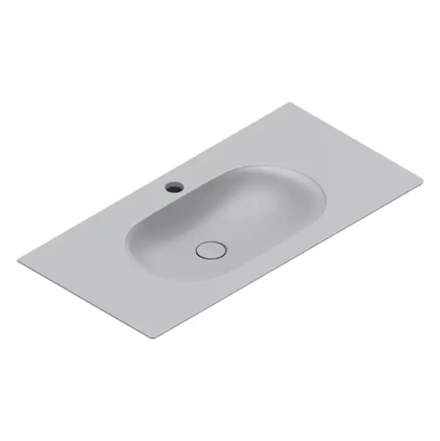 Catalano Sfera Раковина накладная 100х50 см, 1 отверстие под смеситель, цвет: cemento satinato 0521011023